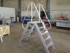 Aluminum access ladder : Aluminum access ladder $650